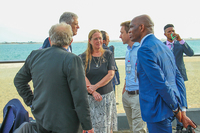 With The Netherlands Ambassdor at The Agro Food fair Lagos